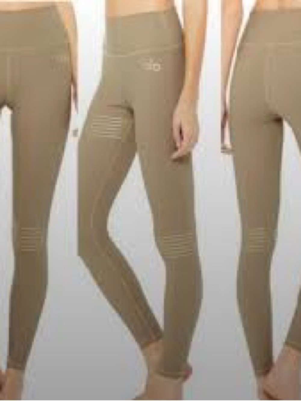 ALO Yoga High-Waist Leggings in Taupe Neutral